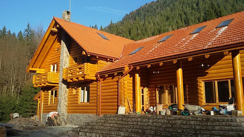 Pensiunea Izbucul Tauz Ghetari Esterno foto